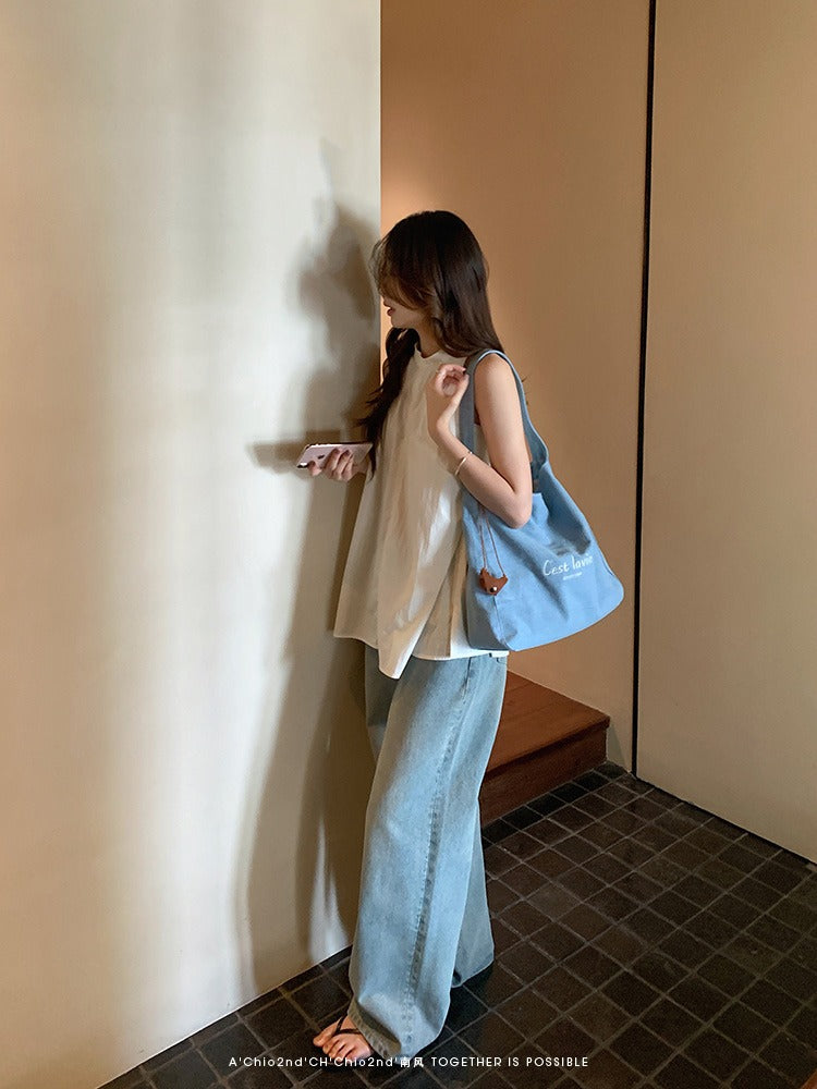 Túi tote vải Chio’2nd đơn giản trẻ trung