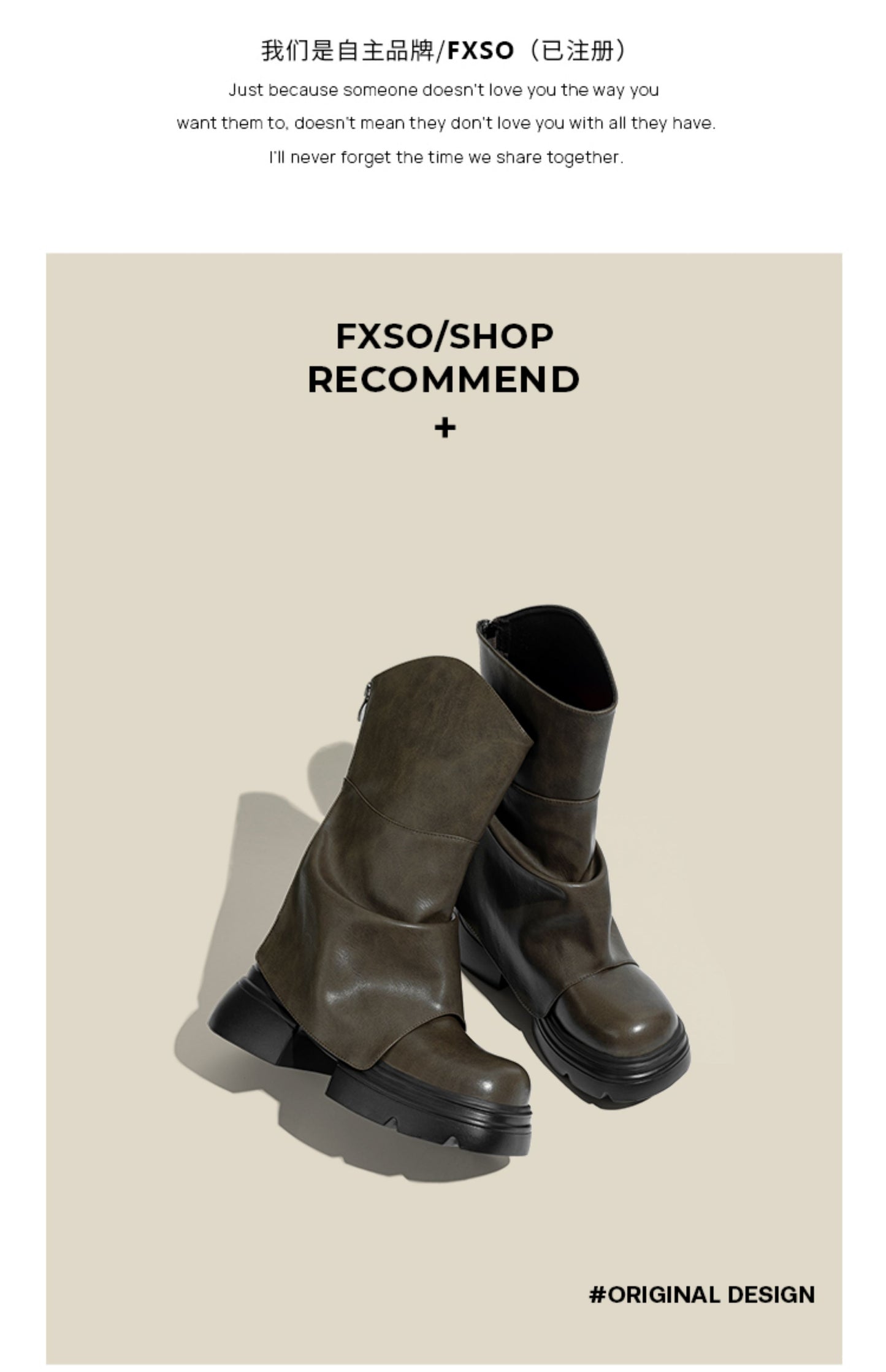 Giày boots da kiểu ống quần 2 dáng cổ cao - cổ thấp