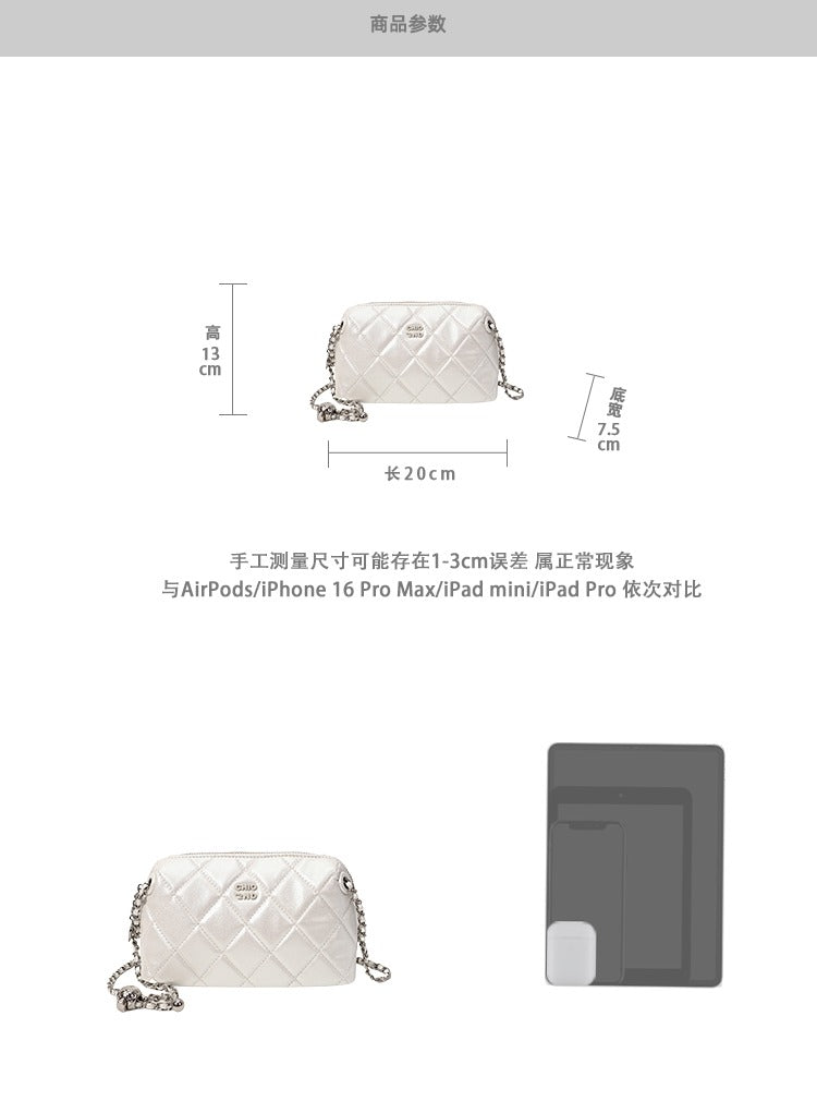 Túi gối Chio'2nd dây xích đeo vai