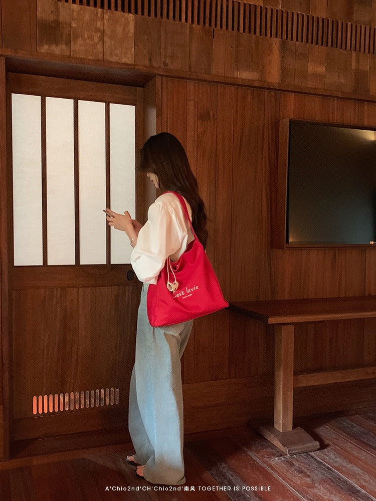 Túi tote vải Chio’2nd đơn giản trẻ trung