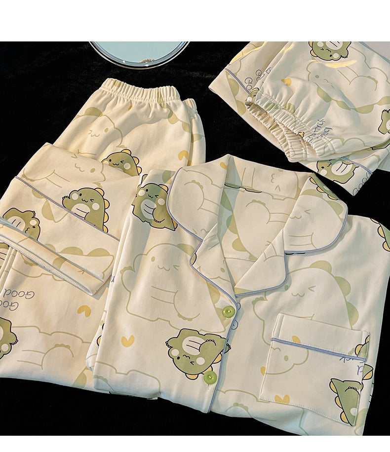Bộ ngủ 3 món khủng long dễ thương