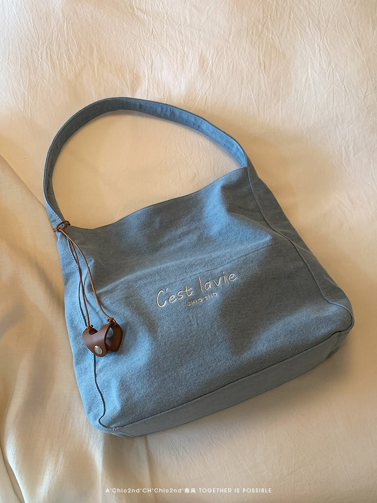 Túi tote vải Chio’2nd đơn giản trẻ trung