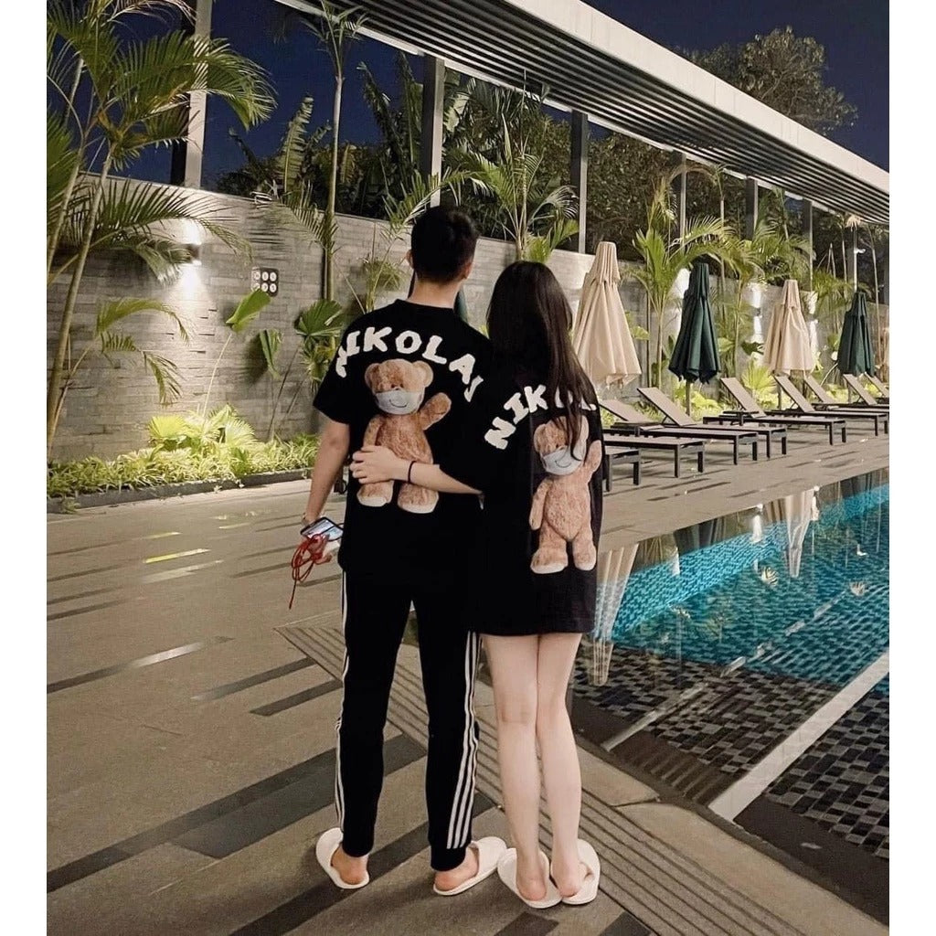 Áo thun Teddy Niko Las cho bé và áo gia đình