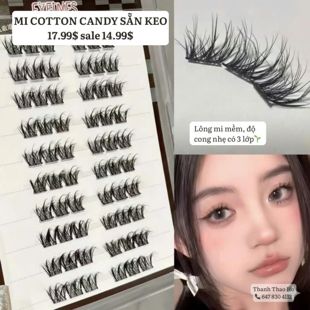 Tổng hợp các mẫu mi giả có sẵn