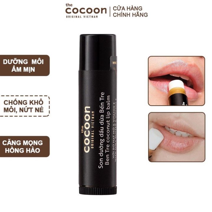 Sẵn | Combo chăm sóc môi toàn diện Cocoon thuần chay 100%