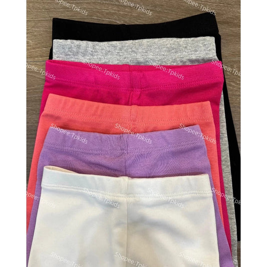 Quần legging đùi trơn cho bé gái