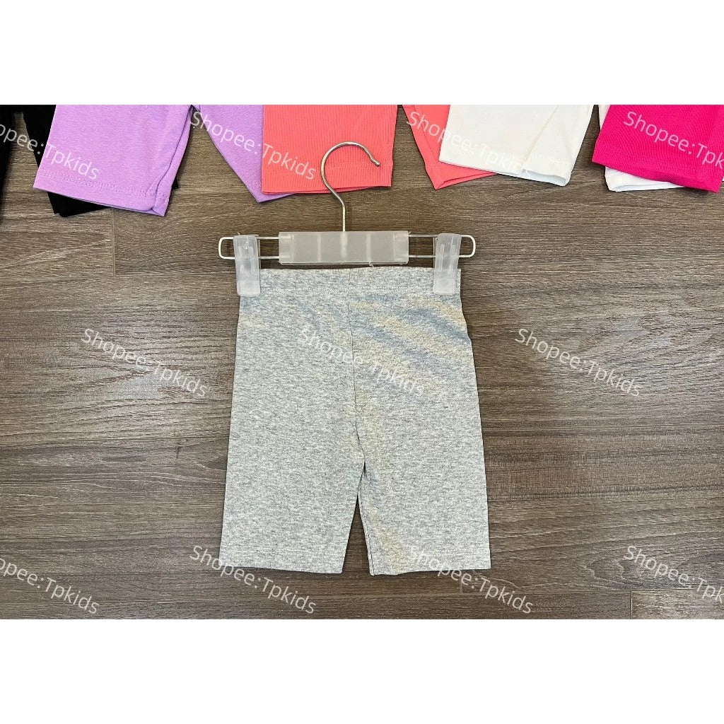 Quần legging đùi trơn cho bé gái