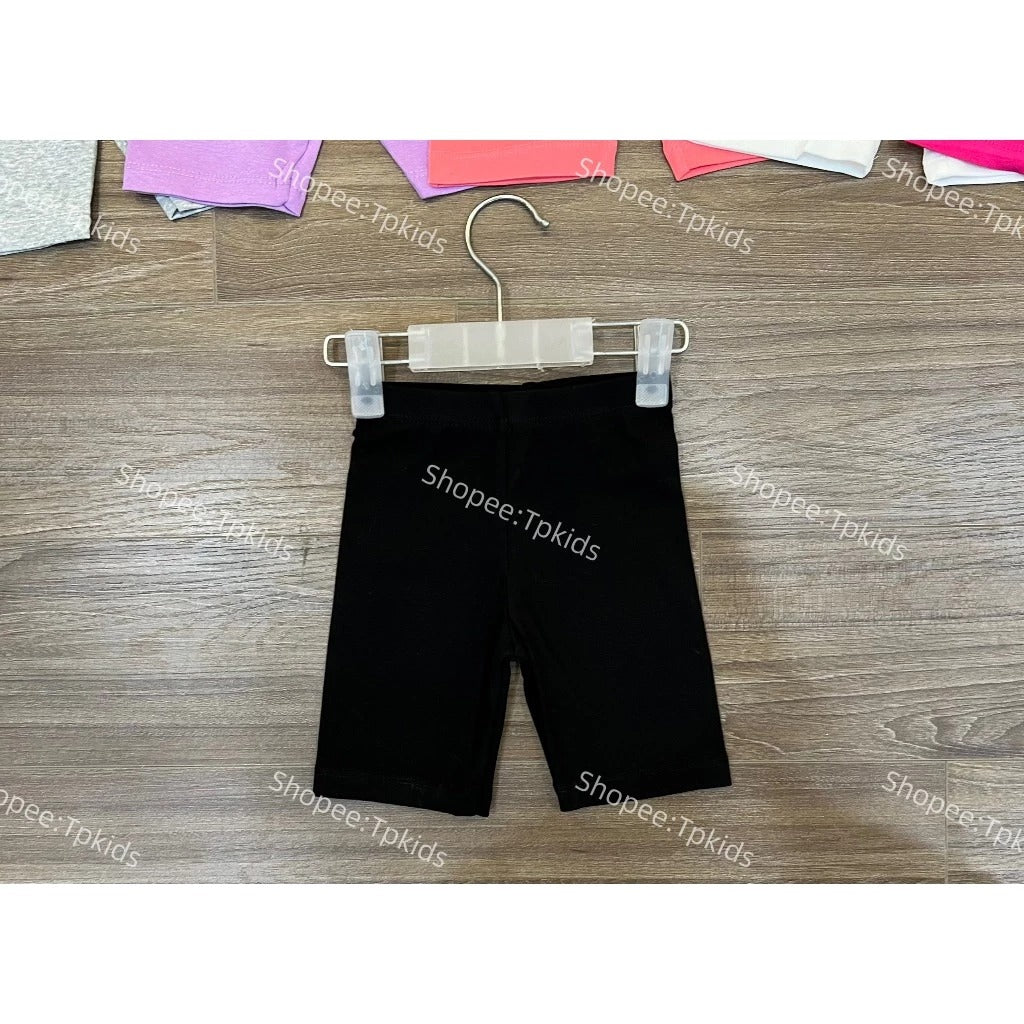 Quần legging đùi trơn cho bé gái
