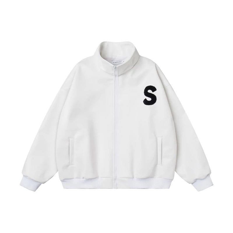 Áo khoác da oversize unisex Sentinials local brand Việt Nam