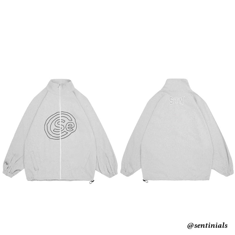 Áo khoác nỉ cổ cao unisex Sentinials local brand Việt Nam