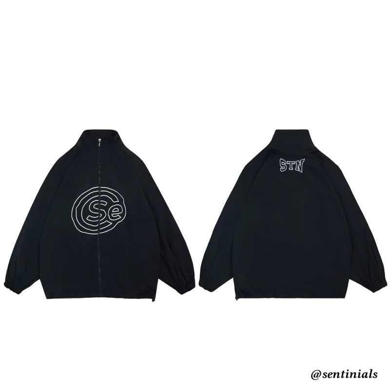 Áo khoác nỉ cổ cao unisex Sentinials local brand Việt Nam