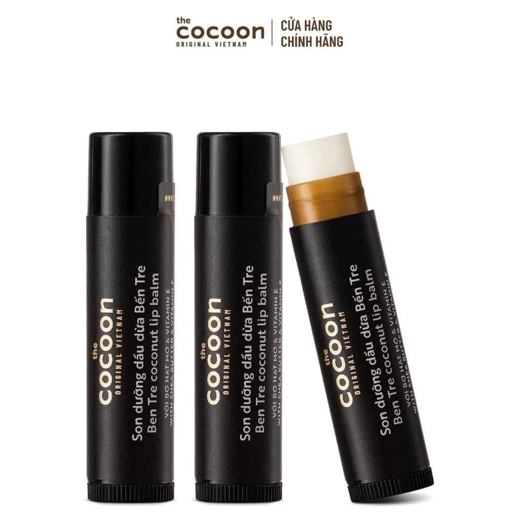 Combo Cocoon 3 món Tẩy trang bí đao + Tẩy da chết mặt + Mask nghệ - Tặng Son dưỡng và kẹp tóc tự chọn