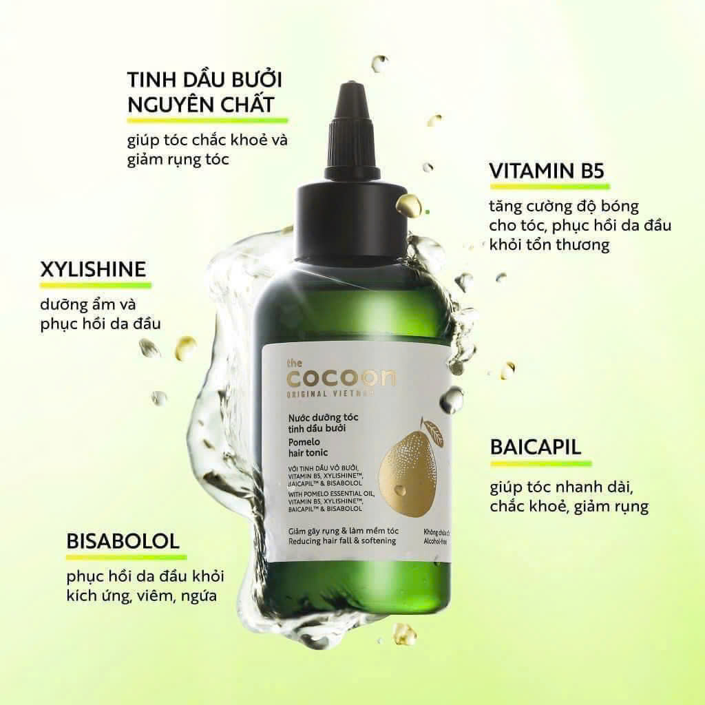 Có sẵn | Tinh dầu bưởi dưỡng tóc Cocoon