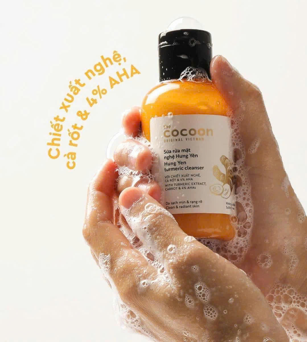 Có sẵn | Sửa rửa mặt nghệ Hưng Yên Co*coon 310ml