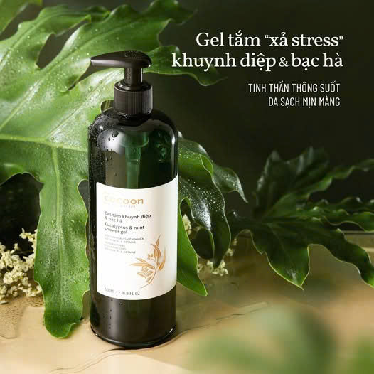 Có sẵn | Gel tắm khuynh điệp & bạc hà Cocoon 500ml