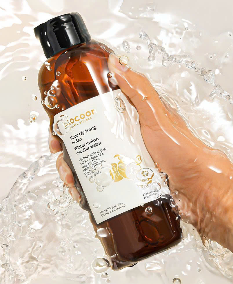 Có sẵn | Nước tẩy trang bí đao Cocoon làm sạch và giảm dầu 500ml