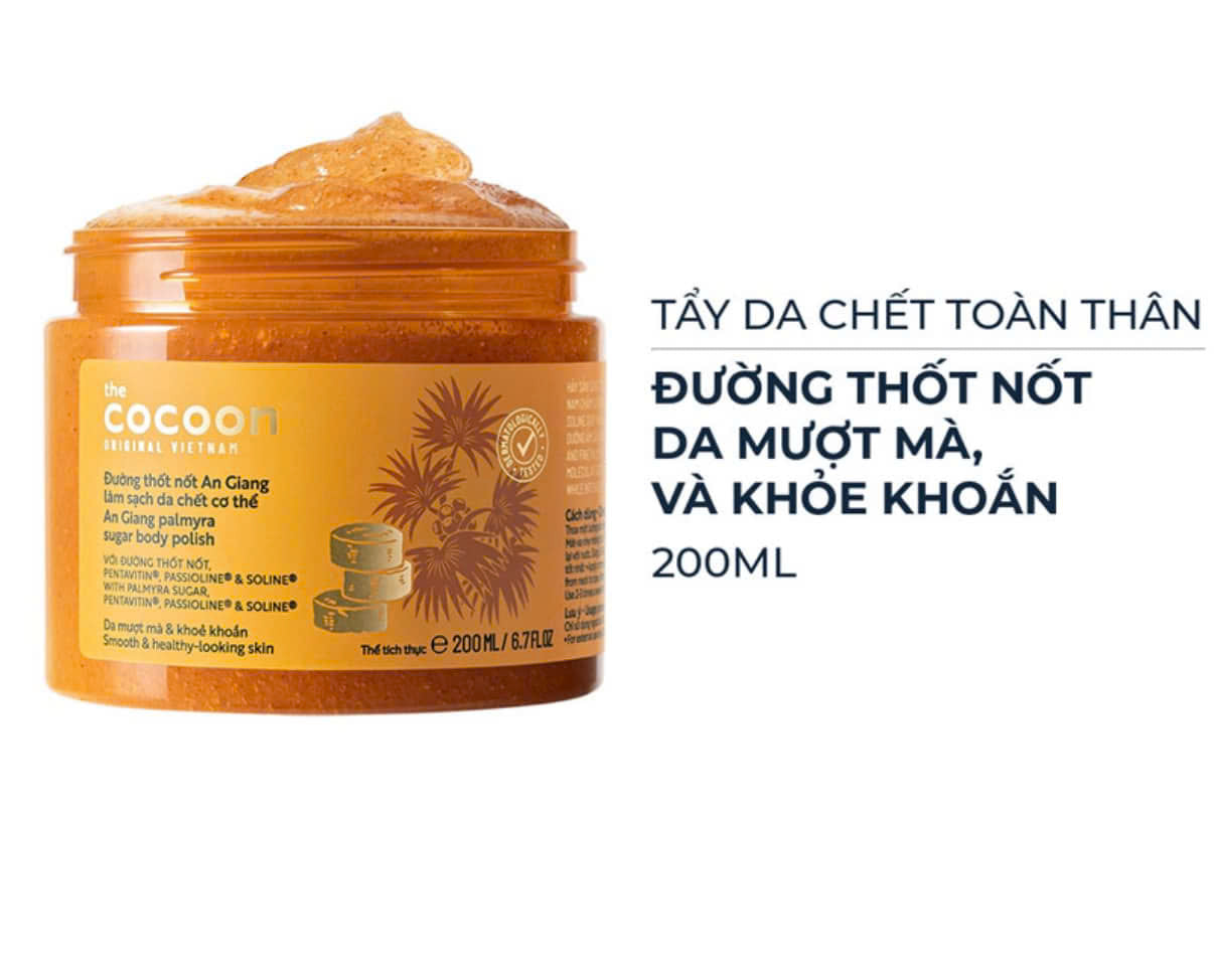 Có sẵn | TẨY TẾ BÀO CHẾT BODY ĐƯỜNG THỐT NỐT AN GIANG 💛