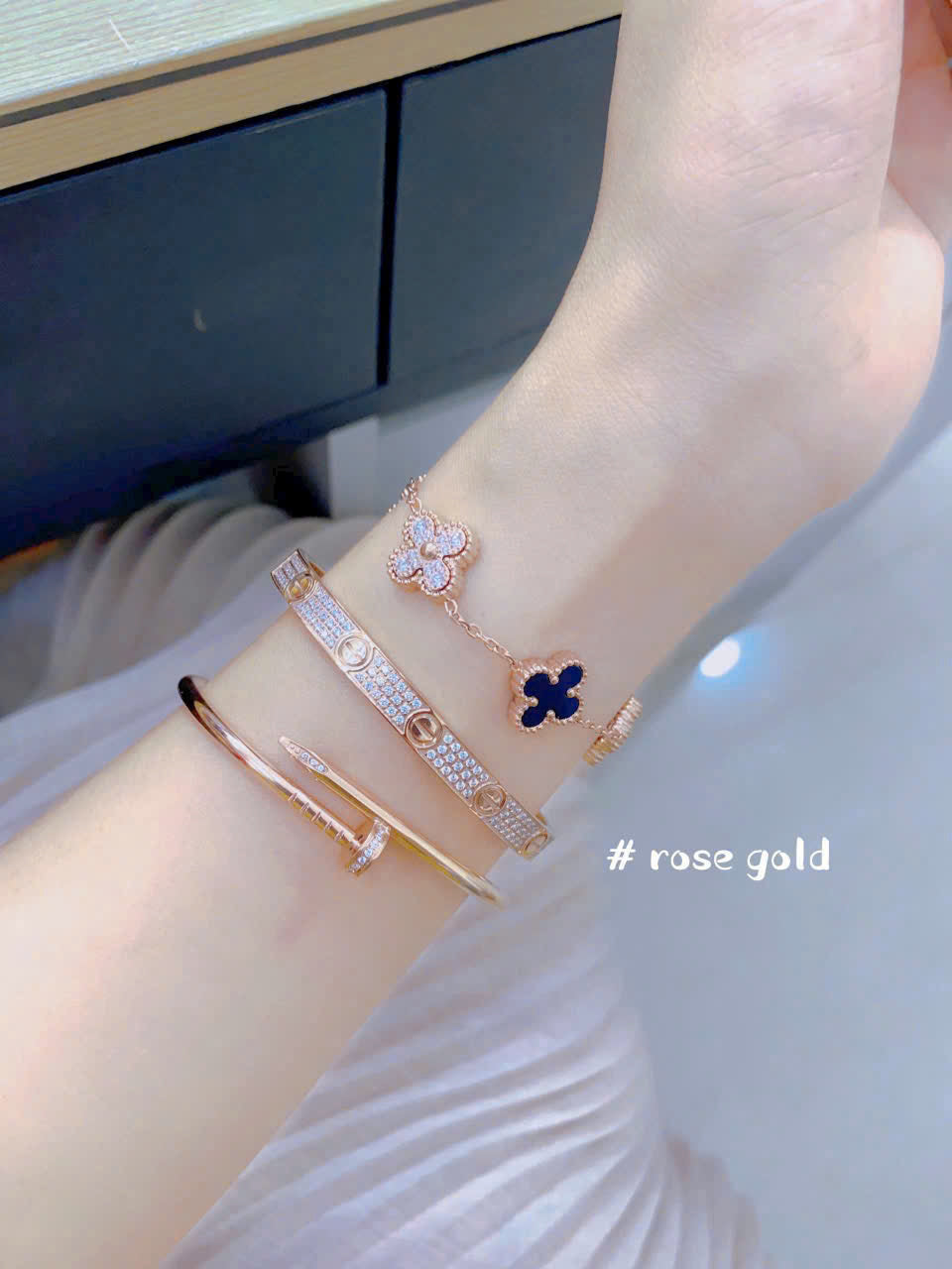 Vòng VIP -  Kết hợp với vòng VCA – Lấp lánh sang trọng ✨