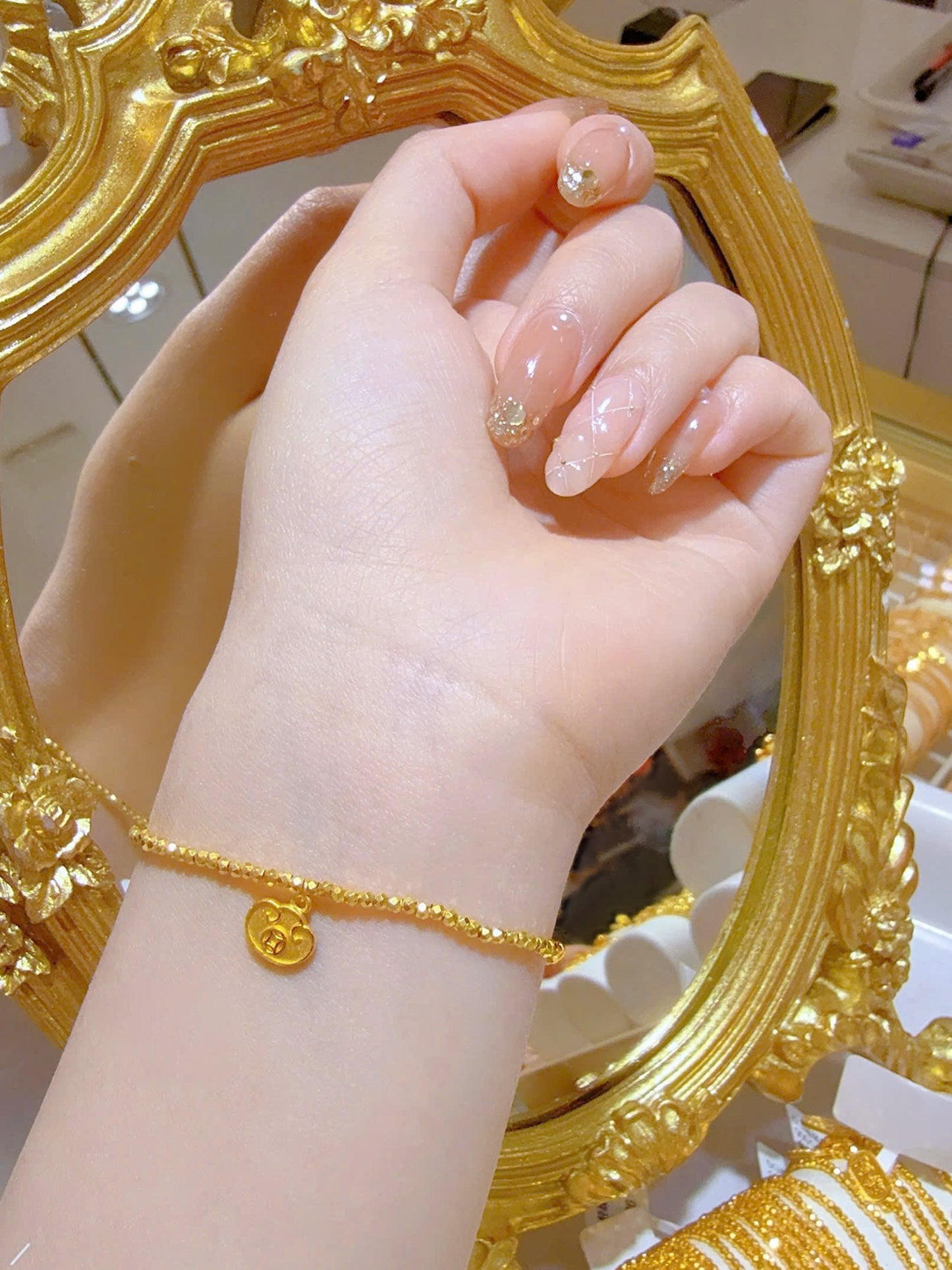 Lắc tay vàng 24K