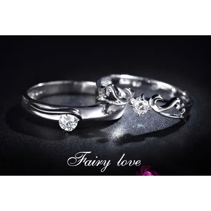 Nhẫn đôi freesize thời trang