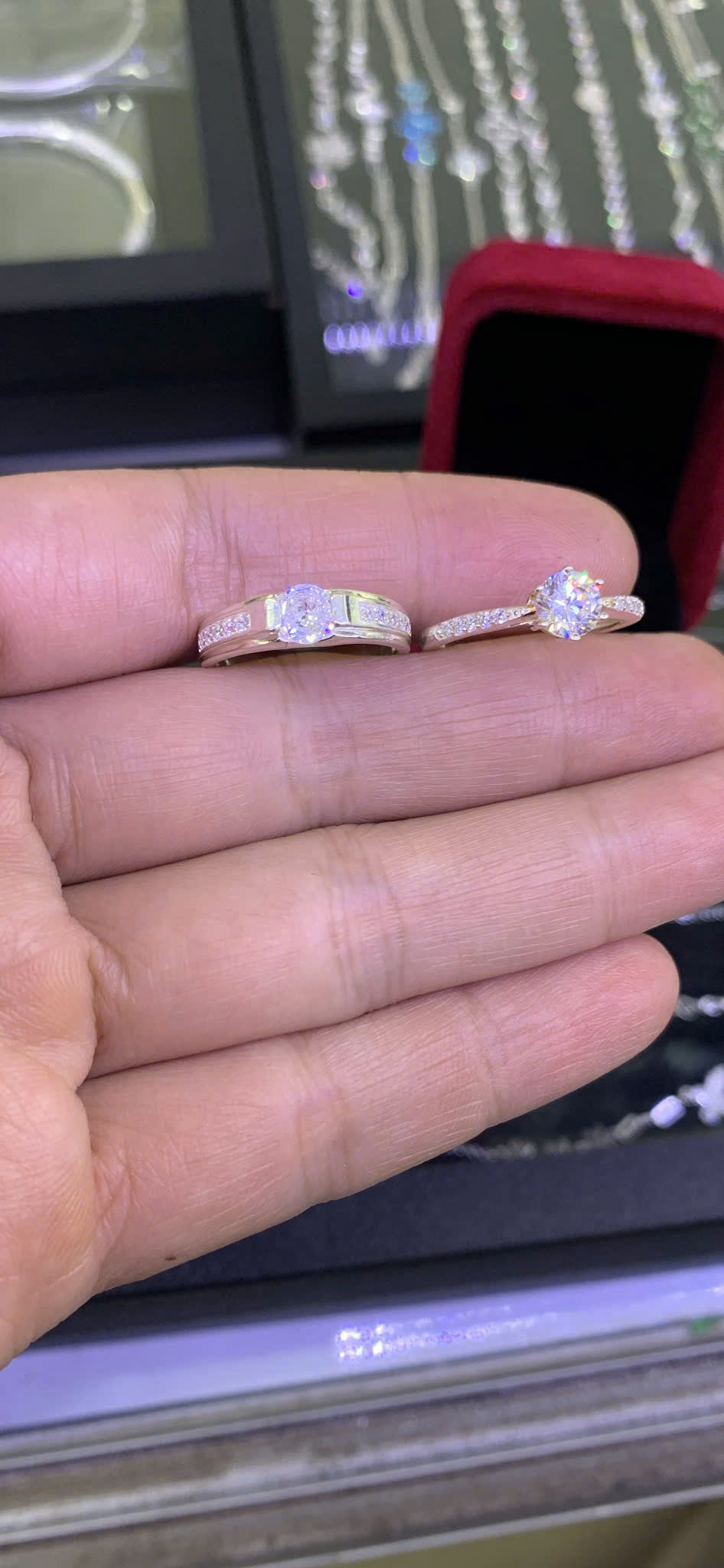 Nhẫn bạc đôi đủ size