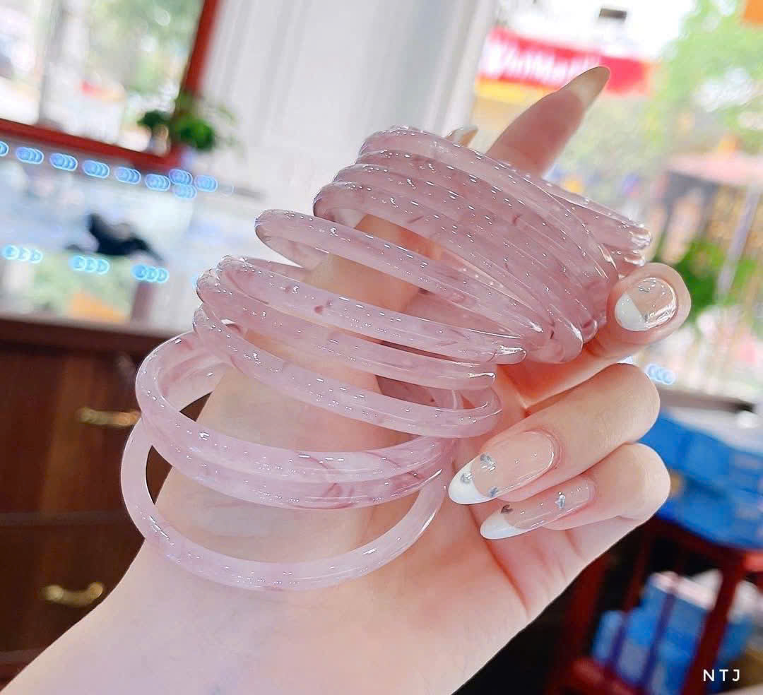 Vòng đá dạng tăm 6 li thanh mảnh
