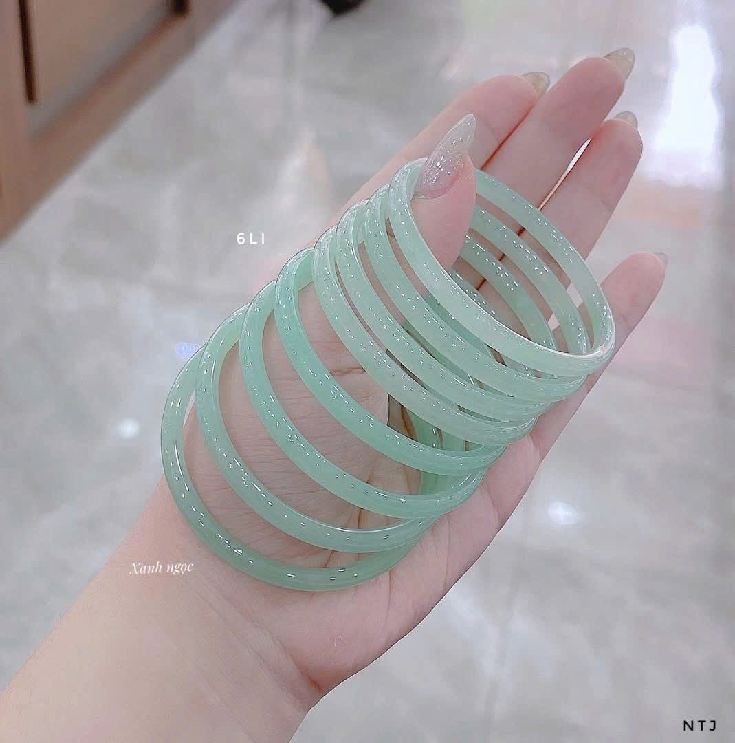 Vòng đá dạng tăm 6 li thanh mảnh