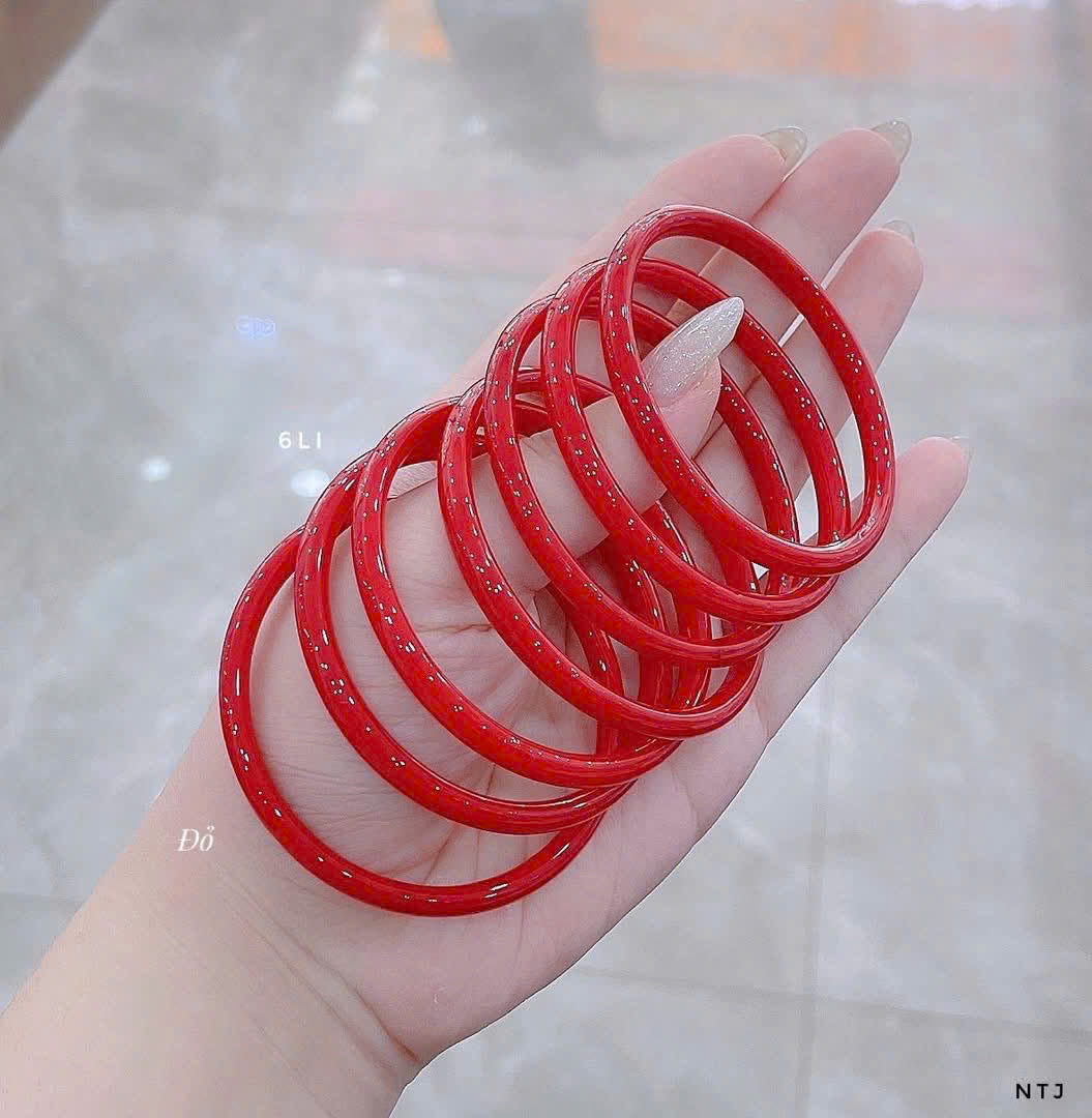 Vòng đá dạng tăm 6 li thanh mảnh