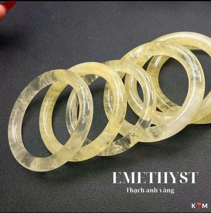 Vòng Thạch Anh Vàng