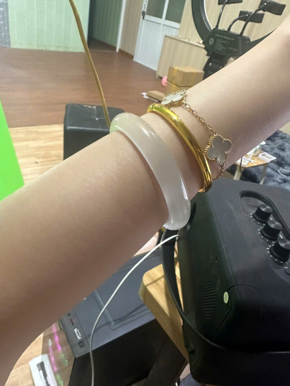 Vòng đá mắt mèo nhiều màu hottrend