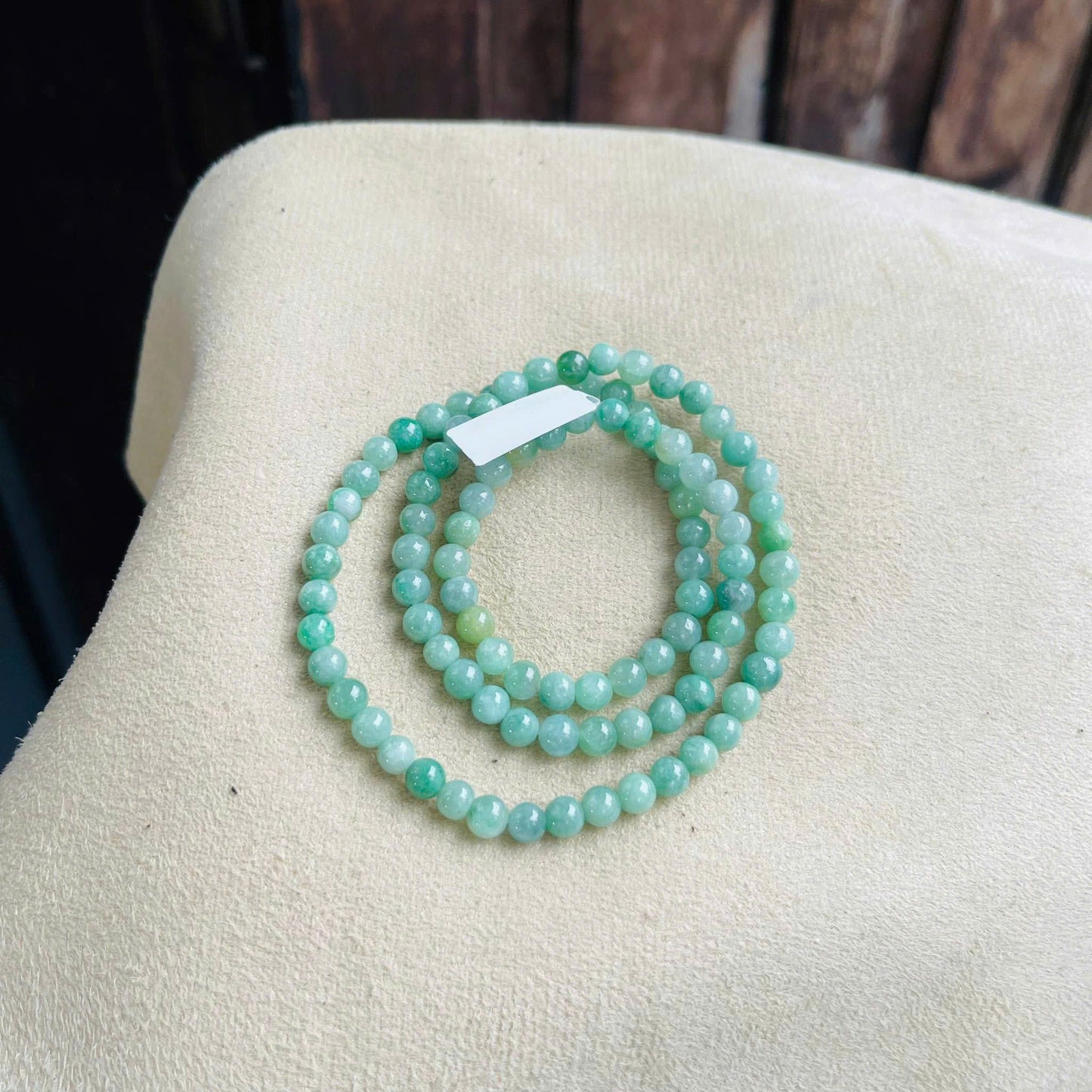 Vòng ngọc Xanh táo Jade A