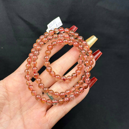Vòng thạch anh tóc nâu