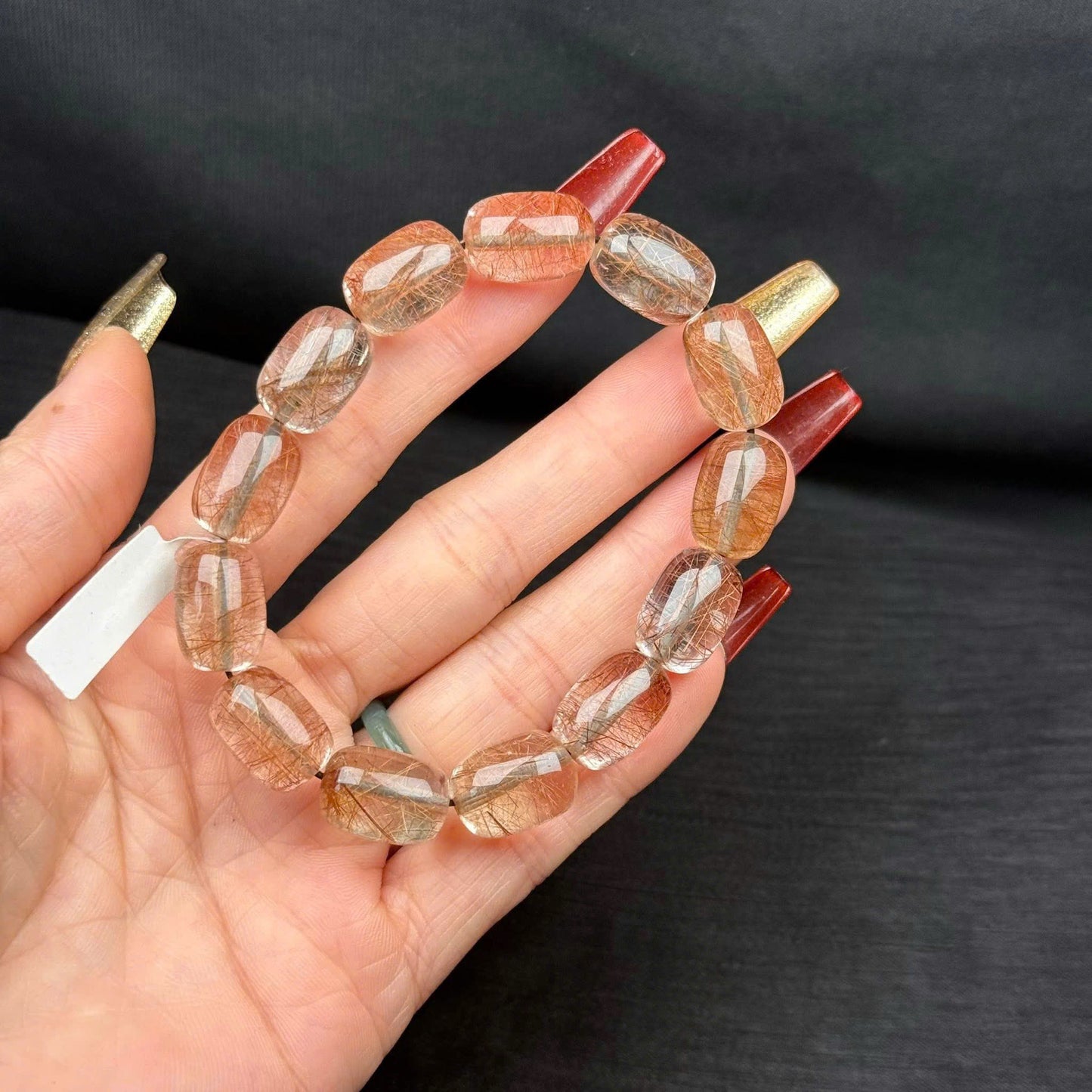Vòng lu thống tóc bạch kim