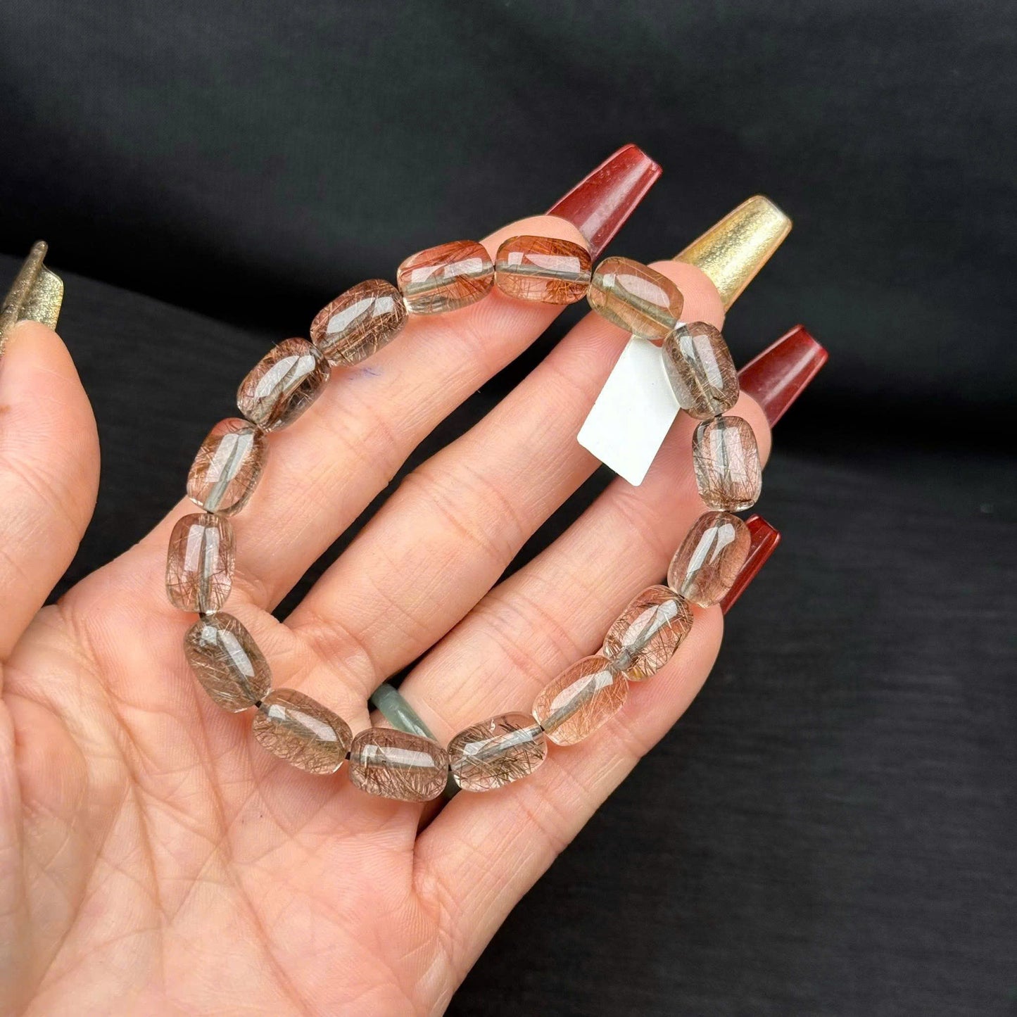 Vòng lu thống tóc bạch kim