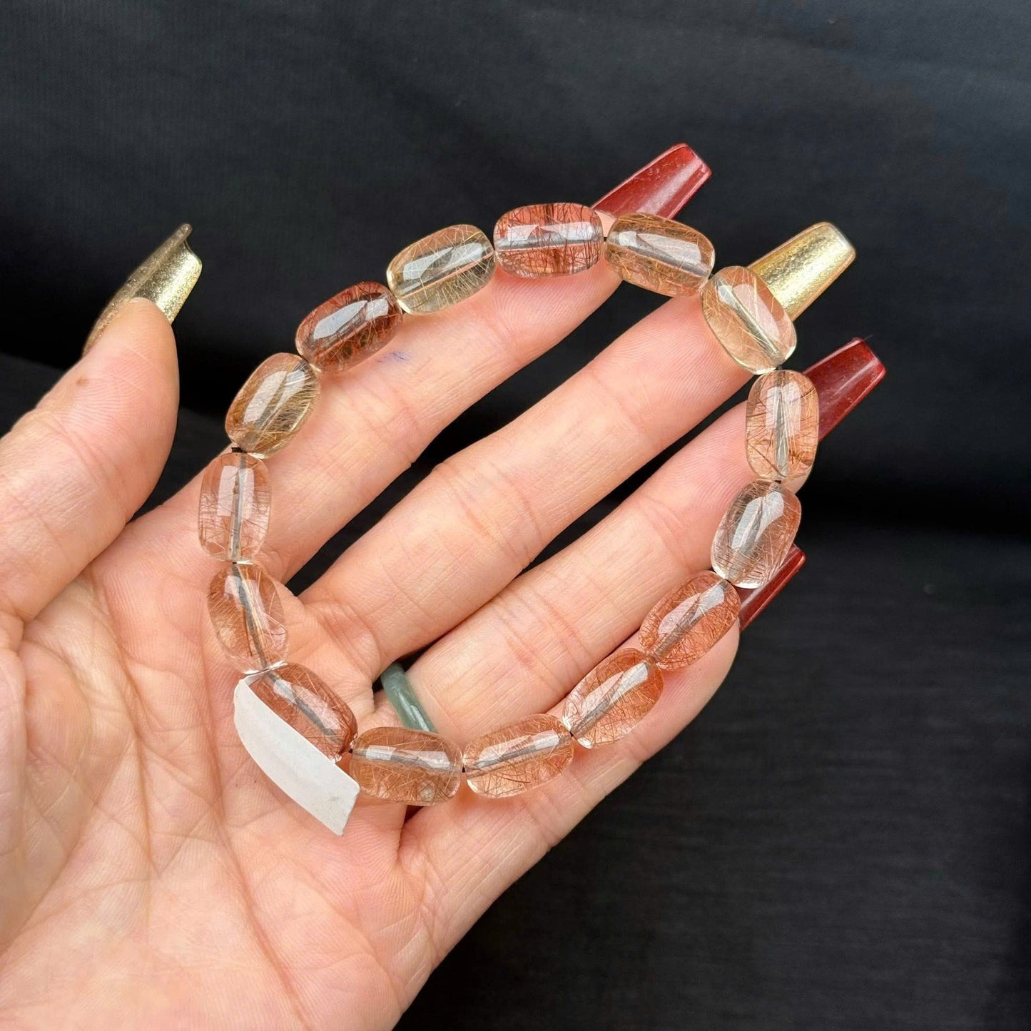 Vòng lu thống tóc bạch kim