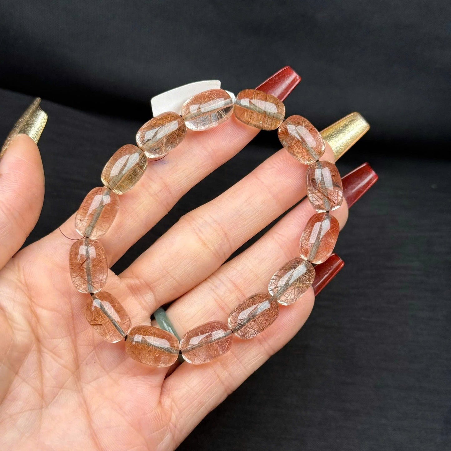 Vòng lu thống tóc bạch kim