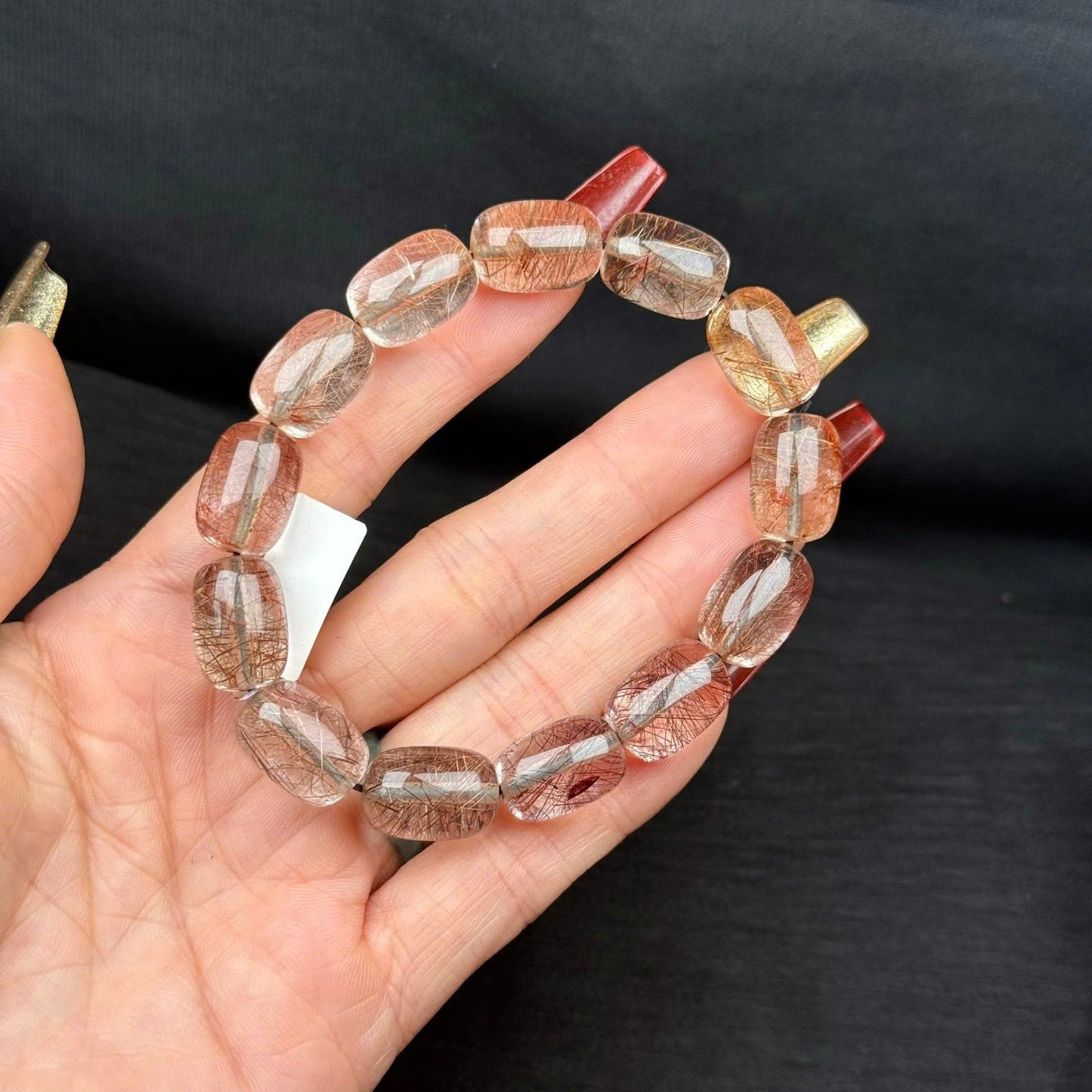 Vòng lu thống tóc bạch kim