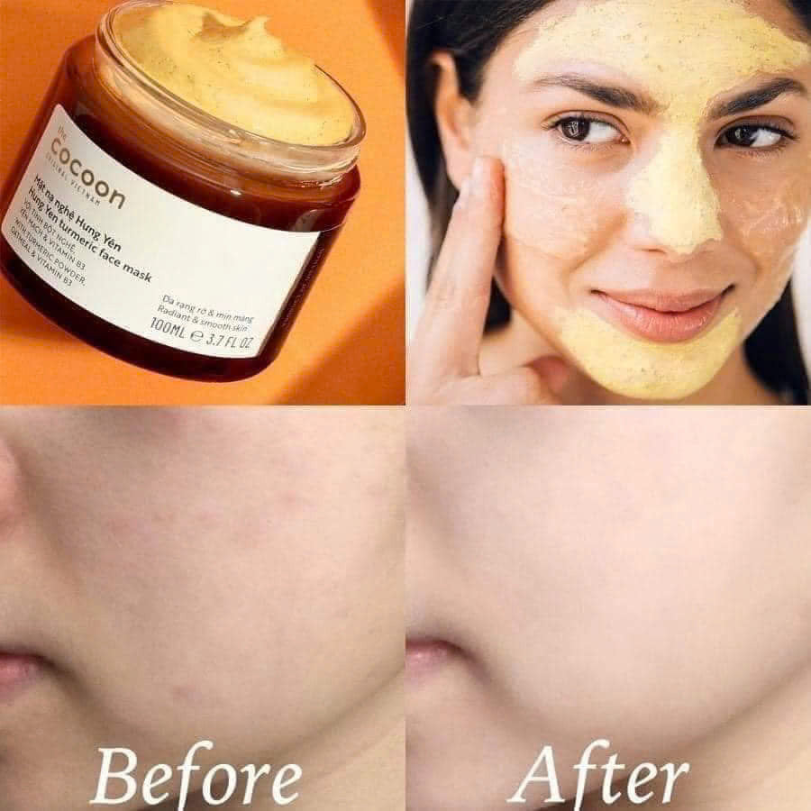 Combo COCOON tinh dầu bưởi + gel tắm khuynh diệp - Tặng mask nghệ