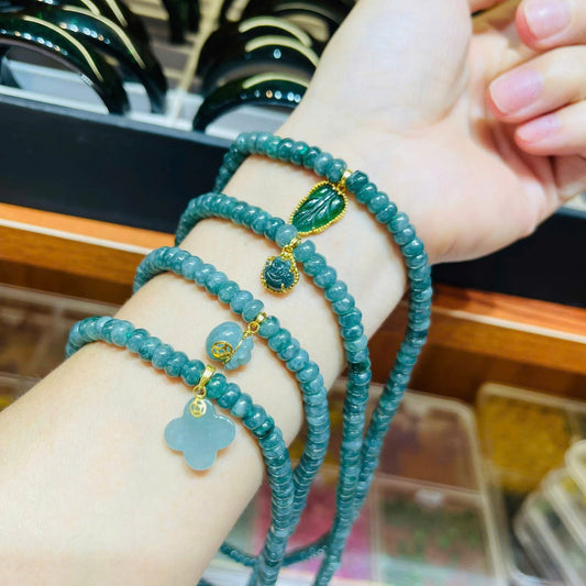 Vòng Chuỗi Lam Ngọc Bánh Xe
