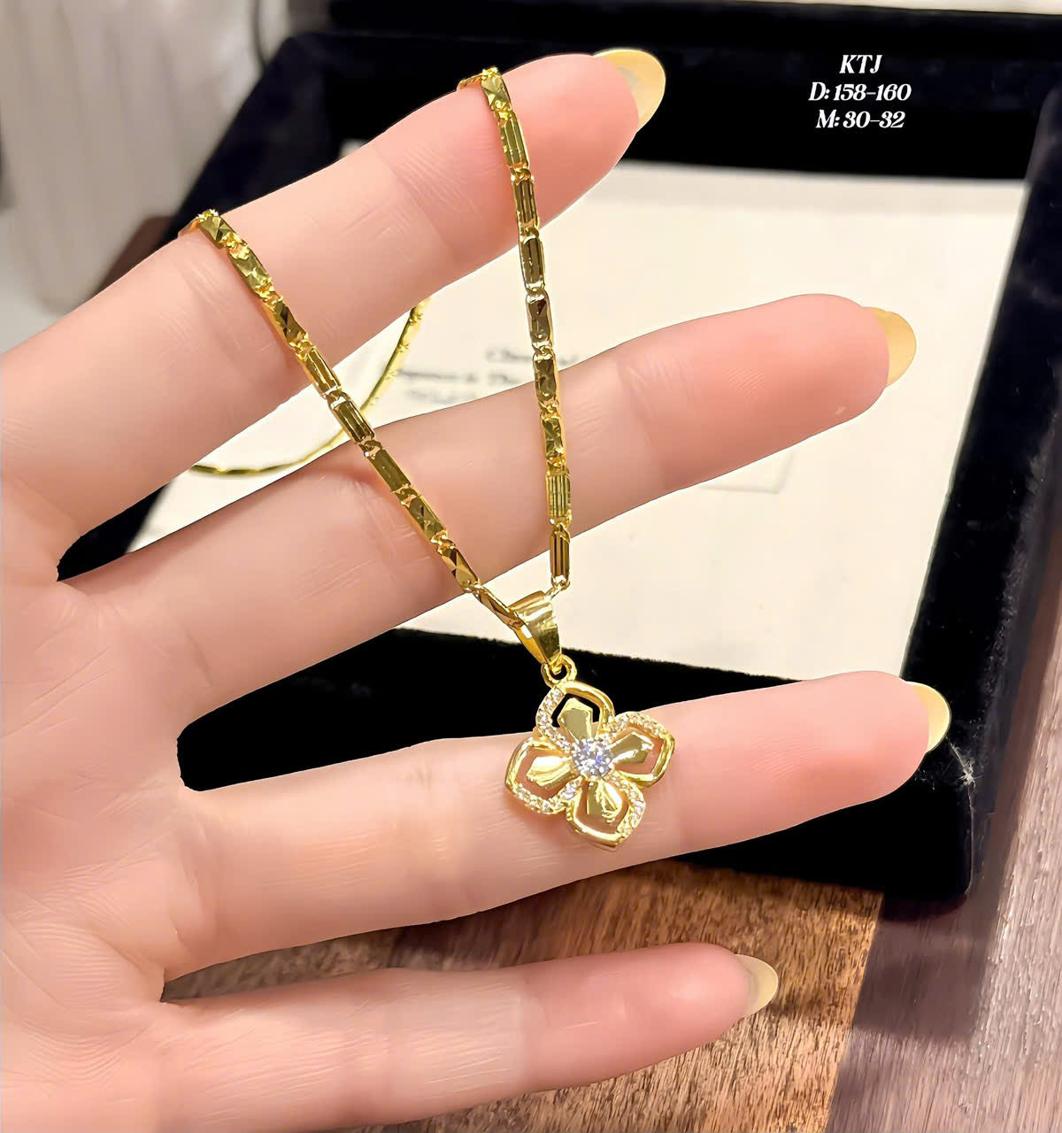 Dây chuyền vàng mặt Khánh Bình An