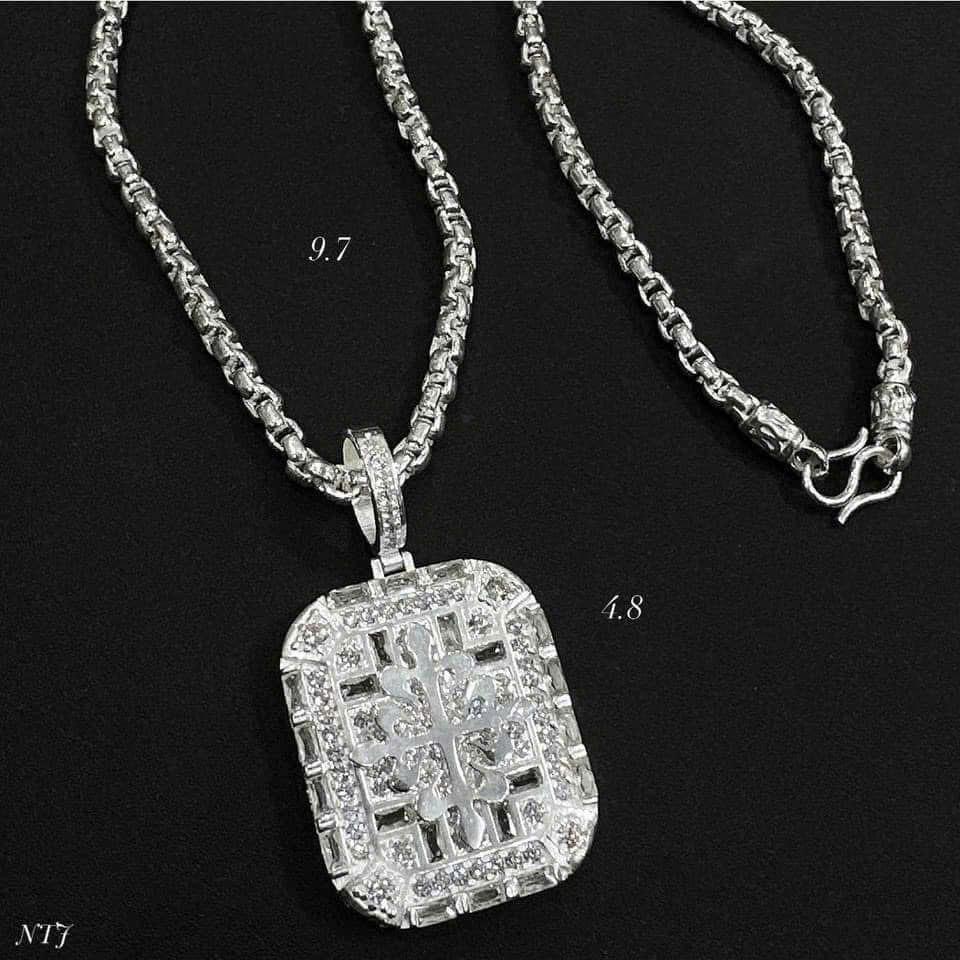 Dây chuyền bạc chất và xịn cho các anh trai