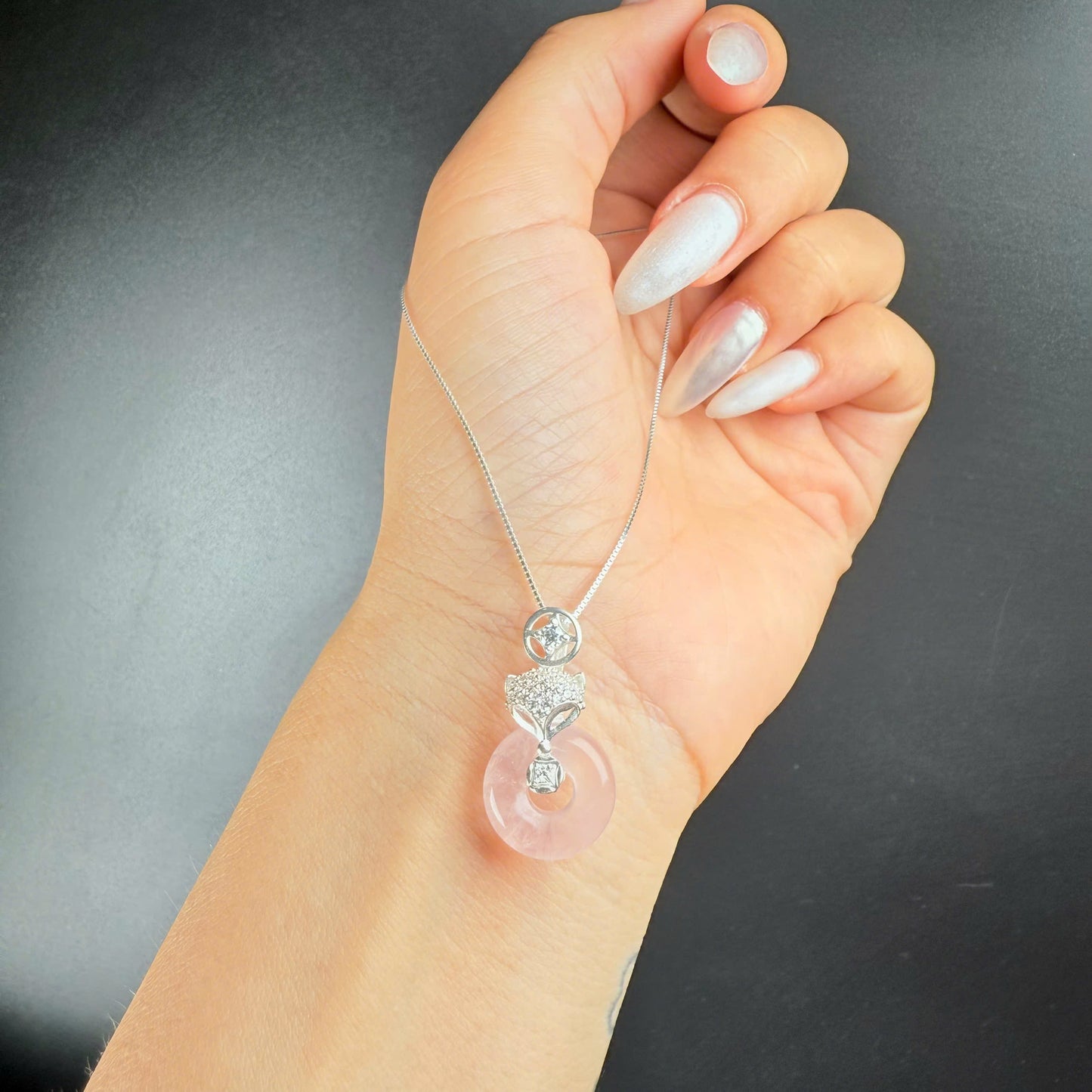 Lắc bạc hồ ly mix đồng điếu nhiều màu