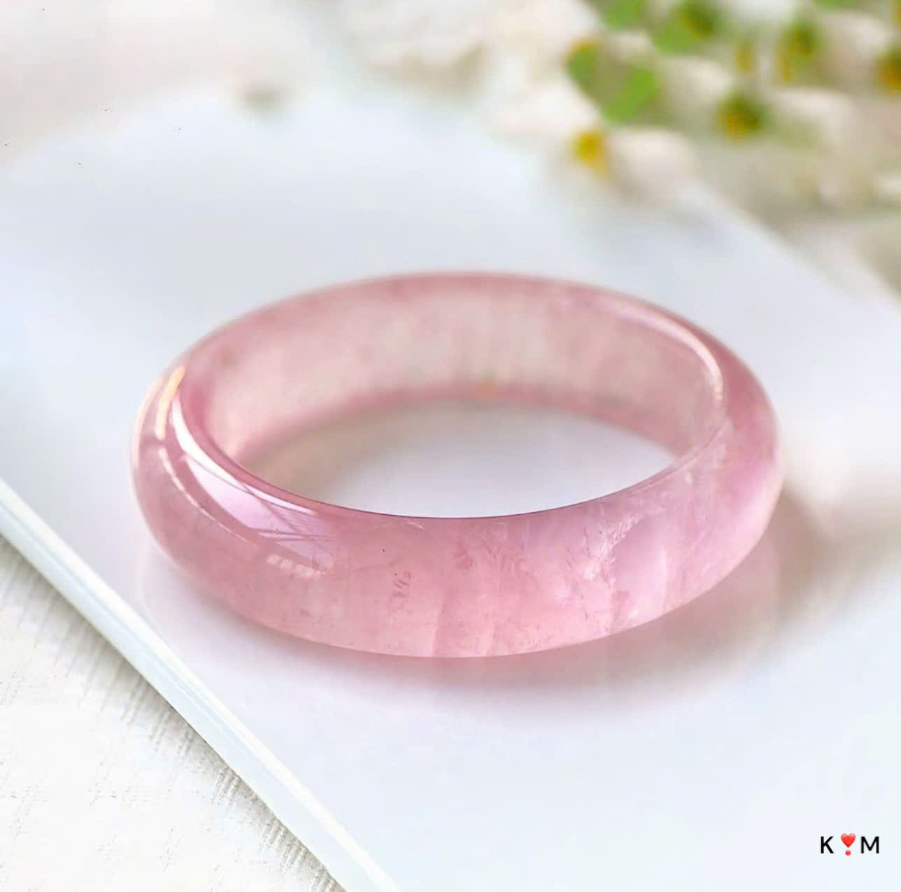 Vòng thạch anh hồng siêu ngọt ngào
