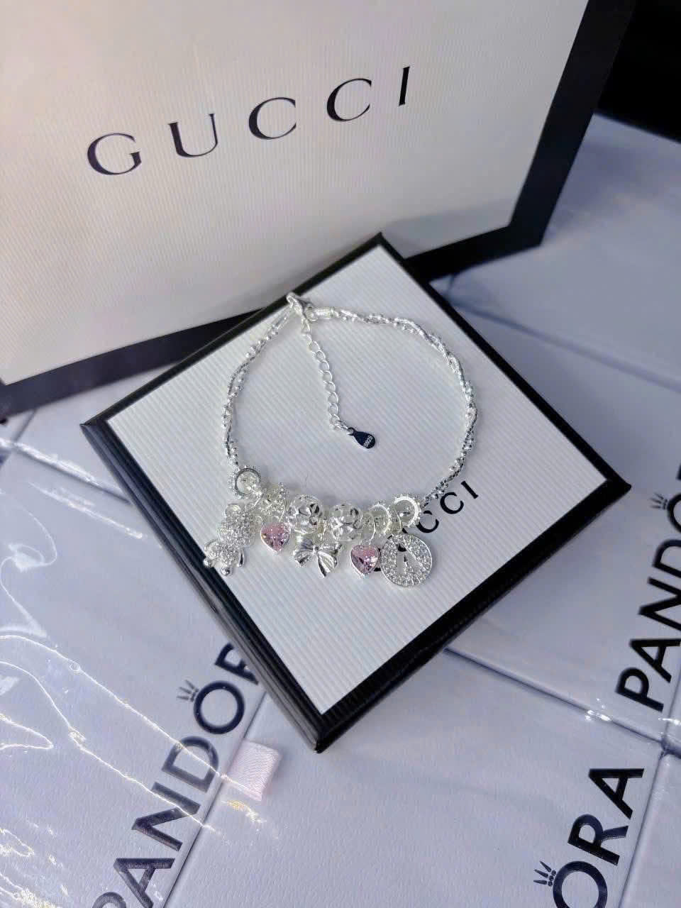 Lắc bạc nữ nhiều mẫu xinh, hot trend