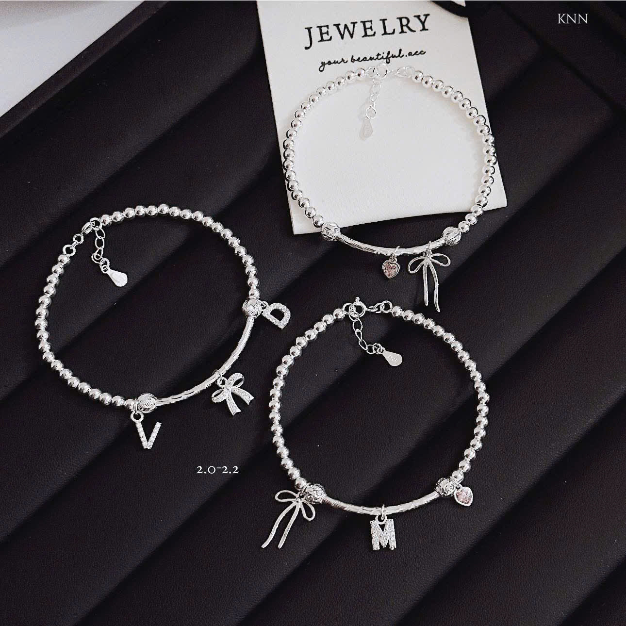 Set vòng bạc đôi nam–nữ, nữ–nữ