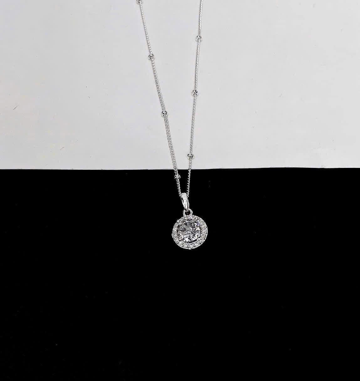 Dây chuyền bạc với mặt charm siêu dễ thương