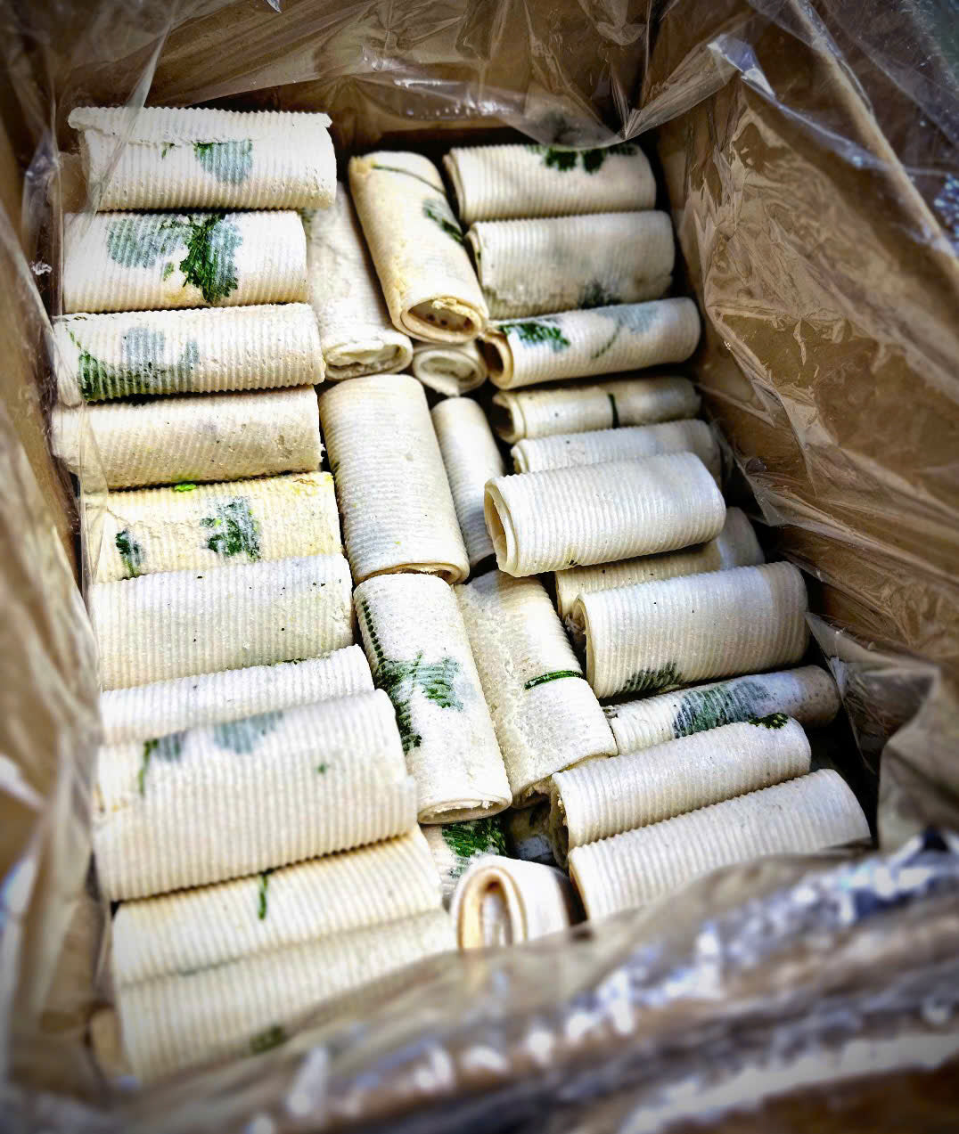 Bánh xếp kem ăn vặt tuổi thơ