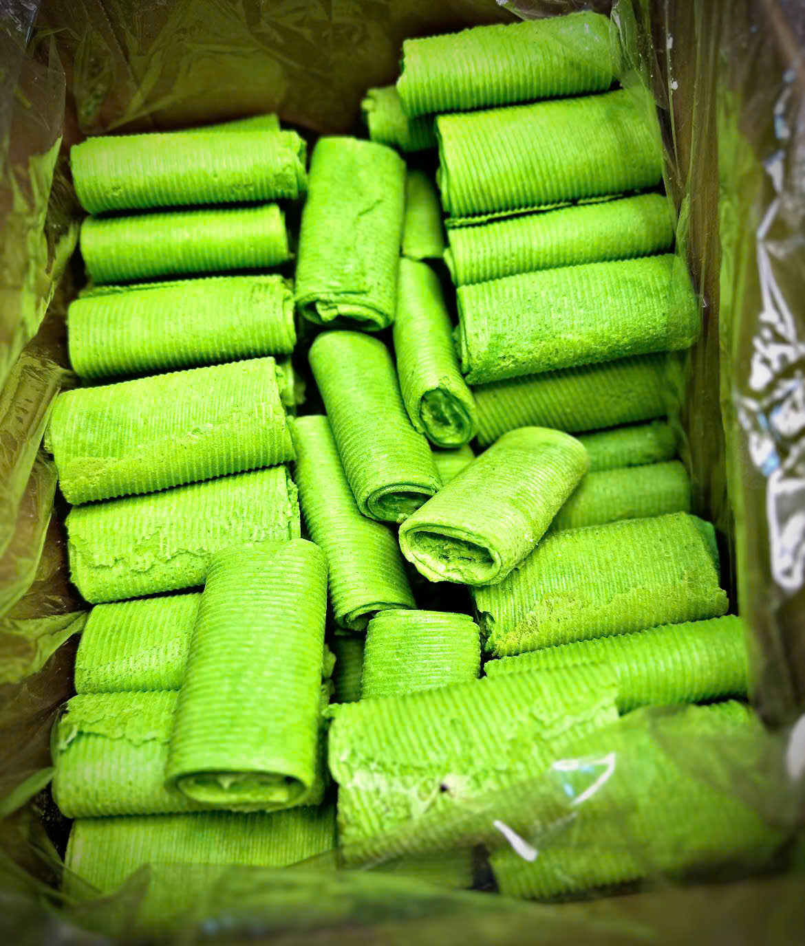 Bánh xếp kem ăn vặt tuổi thơ