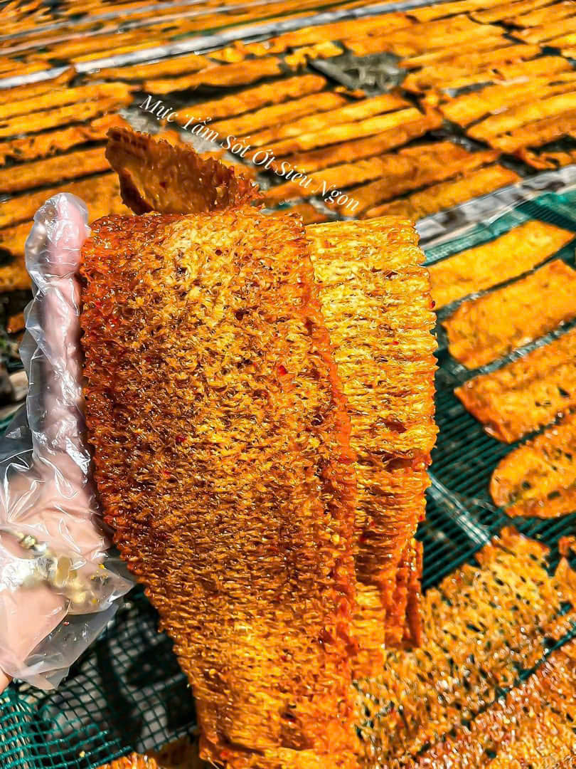 Mực tẩm sốt ớt hộp 300g