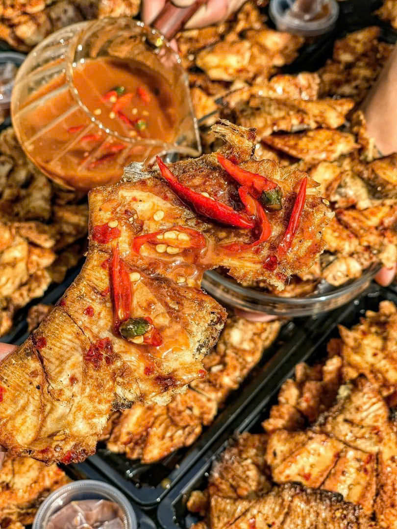 Khô đuối giòn sấy mắm ớt